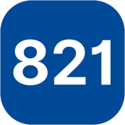 821