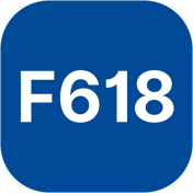 F618