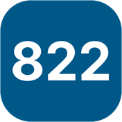 822