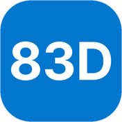 83D