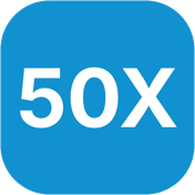 50X