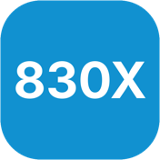 830X