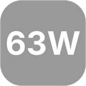 63W