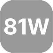 81W