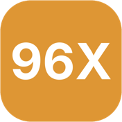 96X