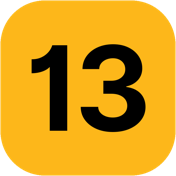 13