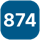 874