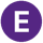 E