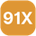 91X