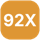 92X