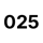 025